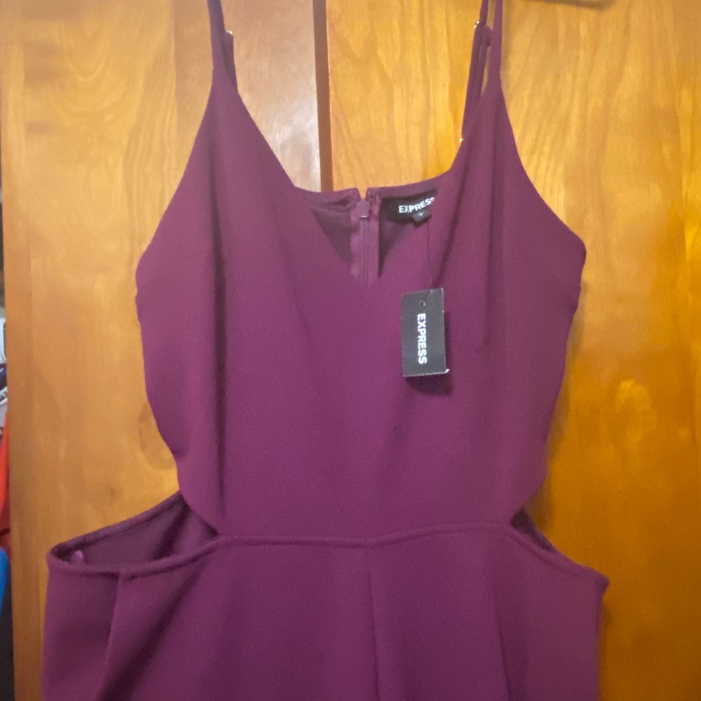 Express new with tags never worn jumpsuit cut out